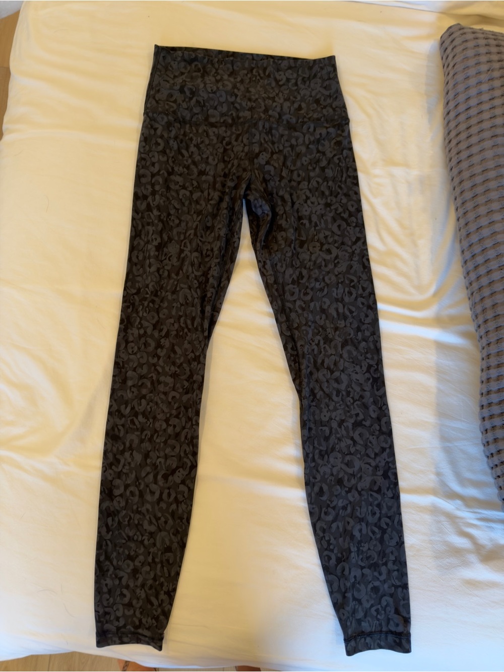 Lululemon Align High-Rise Black Animal Patterned Leggings